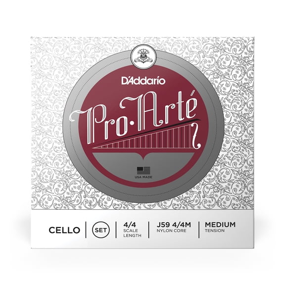 D'Addario Perlon Core 4/4 Cello Strings