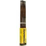DAddario ProMark Rebound 5A FireGrain Hickory Drumstick, Acorn Wood Tip, 4-Pack