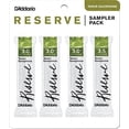 thumbnail image 1 of D'Addario Reserve Tenor Saxophone Reed Sampler Pack, 3.0/3.0+/3.5 | DRS-K30, 1 of 2