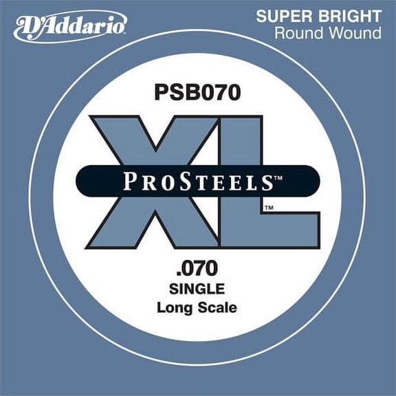 D'Addario Rose strings for bass Pro Steel .070 PSB070