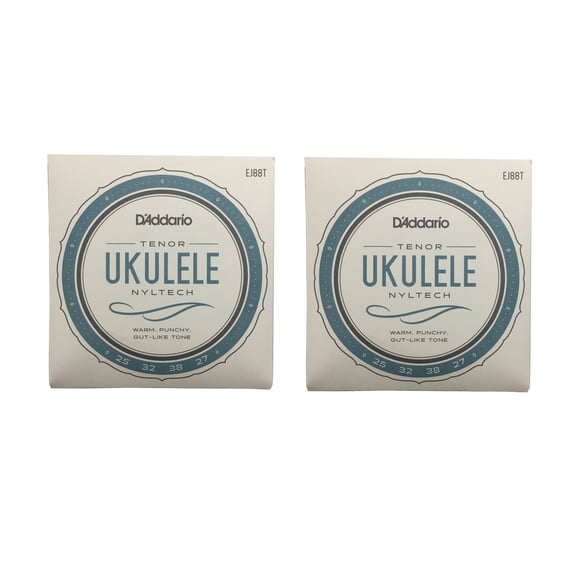 D'Addario Ukulele Strings 2 Sets Nyltech Tenor EJ88T Uke