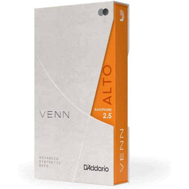 D'Addario VENN G2 Synthetic Alto Saxophone Reeds Alto Sax Reeds with