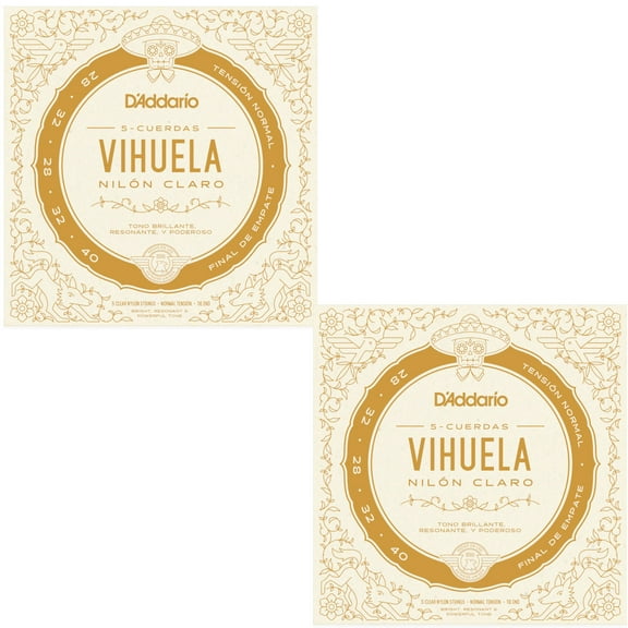 D'Addario Vihuela Strings 2-Sets Normal Tension