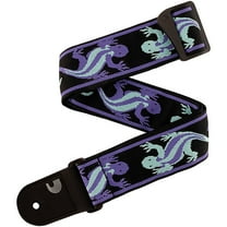 D'Addario Vintage Planet Waves Lizards Guitar Strap Blue