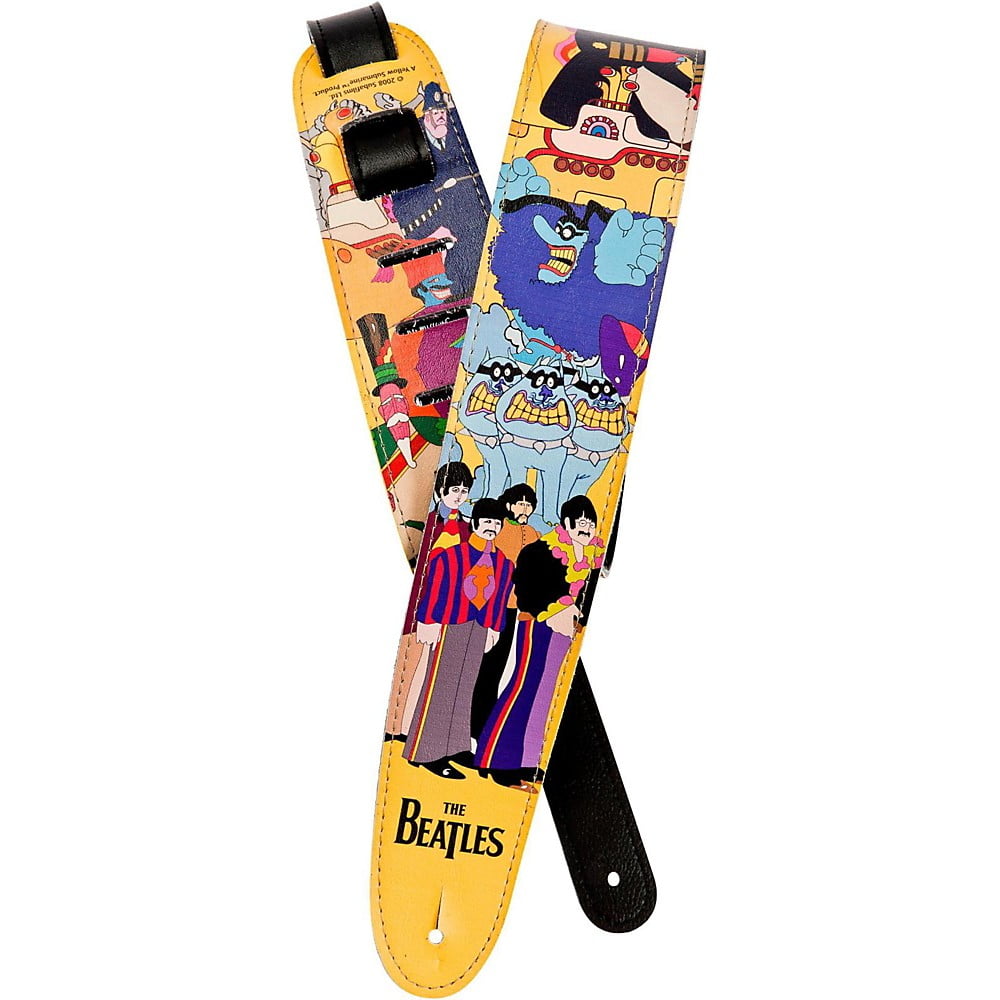 D'Addario Beatles Guitar Strap, Yellow Submarine