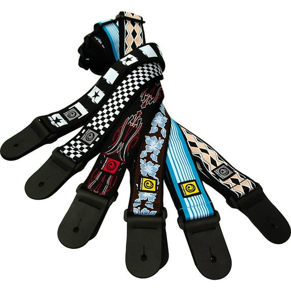 D'Addario West Coast Collection Strap Surf Stripes