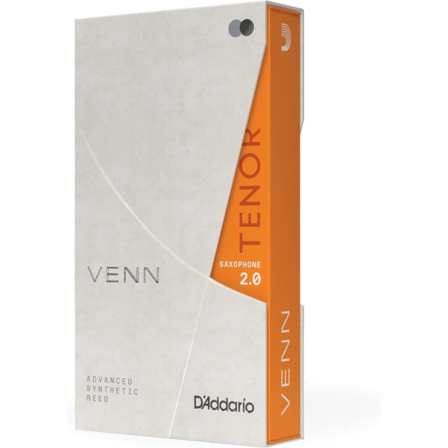 D'Addario Woodwinds VENN G2 Synthetic Tenor Sax Reeds Tenor Saxophone