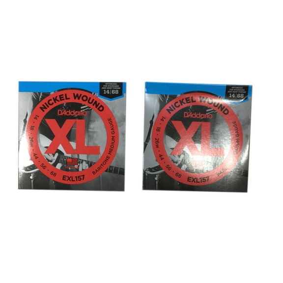 D'Addario XL157 2-Pack Baritone Strings - Medium