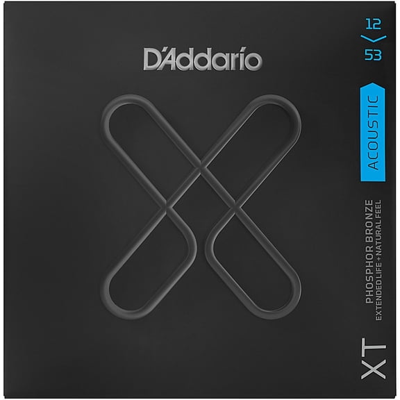 D'Addario XT Acoustic Phosphor Bronze, Light, 12-53