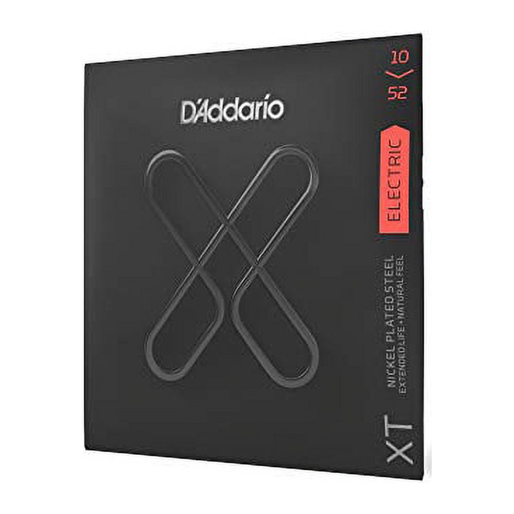 D'Addario XT Electric Nickel Plated Steel, Light Top/Heavy Bottom, 10-52