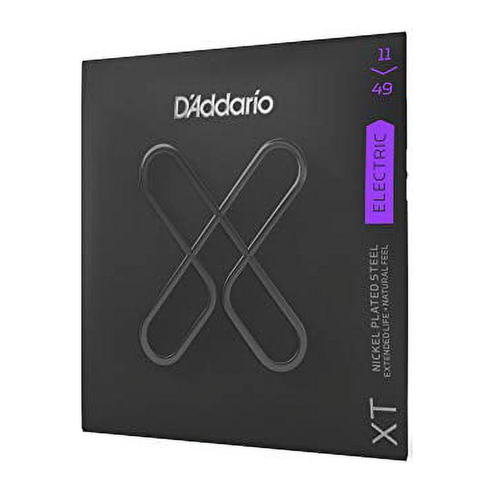 D'Addario XT Electric Nickel Plated Steel, Medium, 11-49