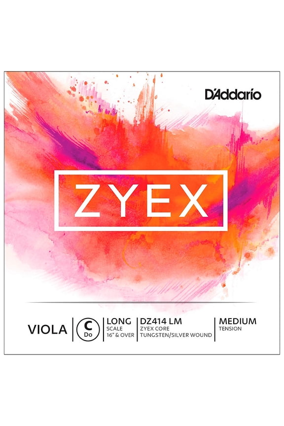 Zyex Series Viola C String 16+ Long Scale Medium