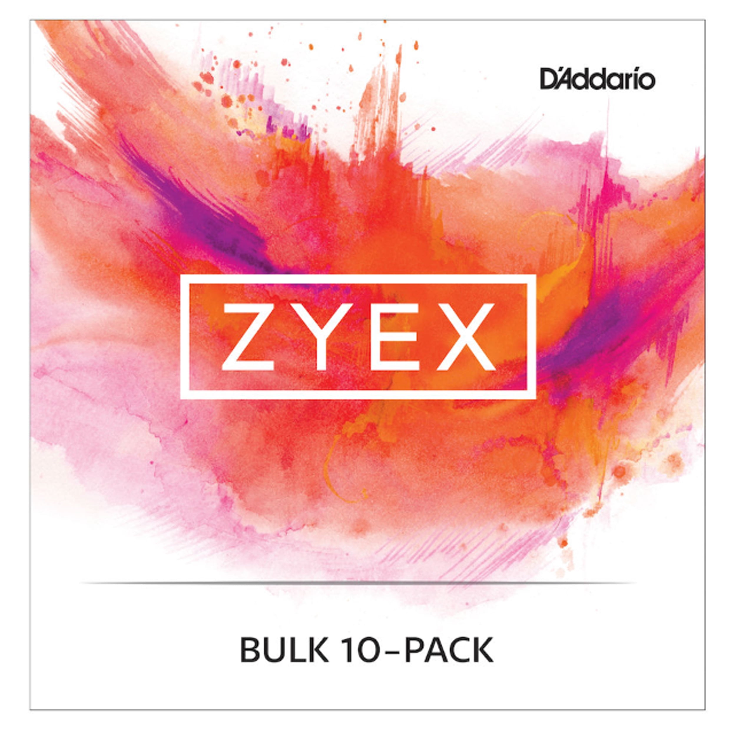 D'Addario Zyex Viola Single C String, Long Scale, Medium, Bulk 10-Pack