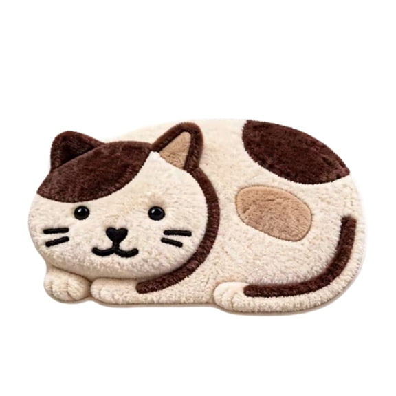 D Alien Shaped Soft Floor Mat For Home Entryway With Printed Surface Non Slip Bottom And Easy Clean Material For Indoor Use 23.6X15.7 Inches