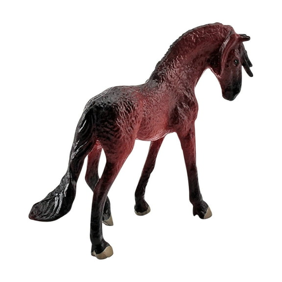 D Andalusian Stallion Horse Model Toy Plastic Figure For Kids Party Decor