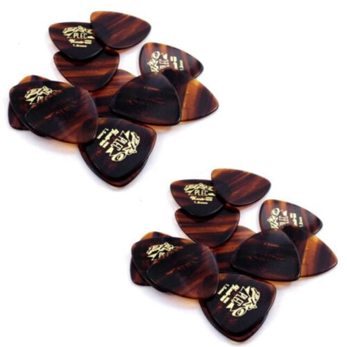 D'Andrea Guitar Picks  24 Pack  Pro Plec  346 Shape Rounded Triangle  1.50mm