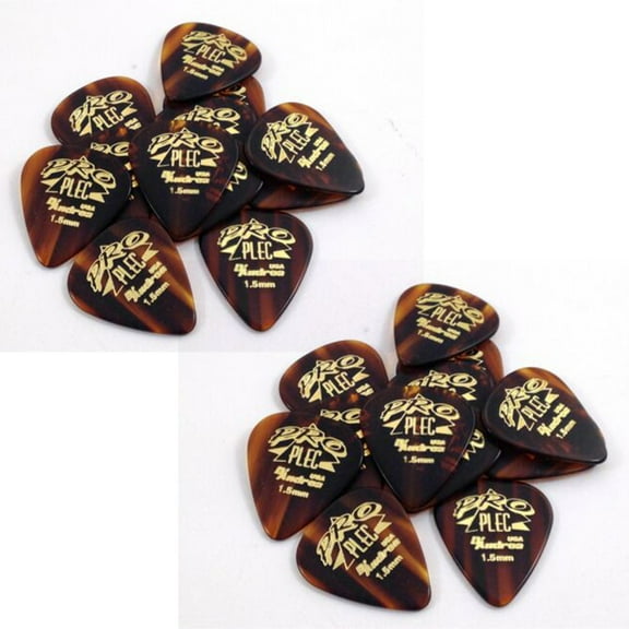 D'Andrea Guitar Picks 24 Pack  Pro Plec  351 Shape  1.50mm