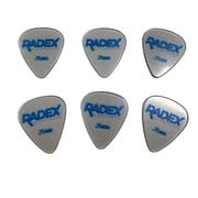 DAndrea Guitar Picks 6 Pack Radex 351 Shape Large Round Tip 0.75mm