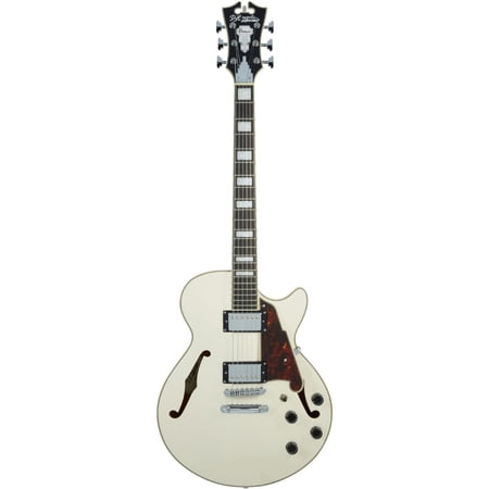 D'Angelico Premier SS (With Stop-Bar Tailpiece) Semi-Holow Electric Guitar, Champagne