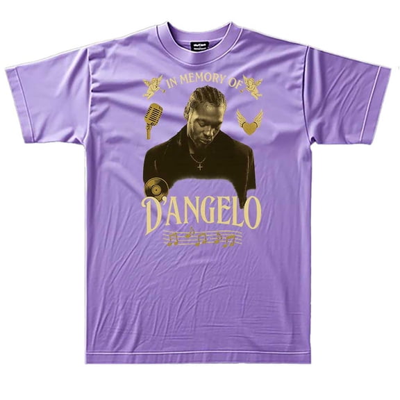 D'Angelo Merch T-shirt Summer Unisex Short-sleeved Fashion Y2K Casual Stylish Design Tee