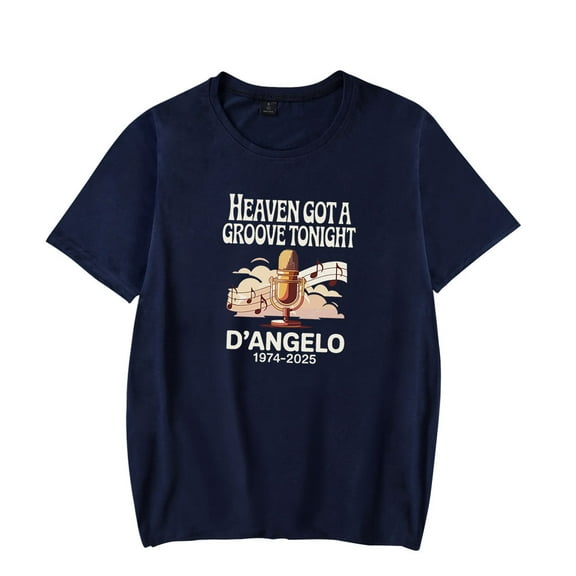 D'Angelo Merch T-shirt Summer Unisex Short-sleeved Fashion Y2K Casual Stylish Design Tee