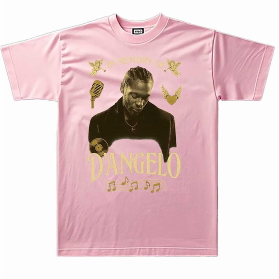 D'Angelo Merch T-shirt Summer Unisex Short-sleeved Fashion Y2K Casual Stylish Design Tee