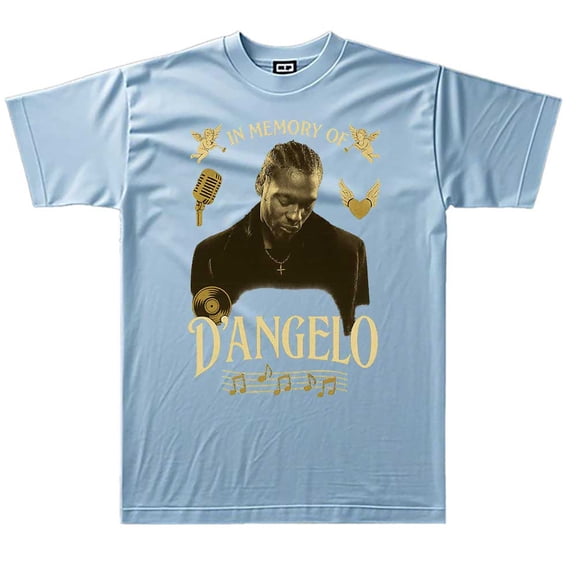 D'Angelo Merch T-shirt Summer Unisex Short-sleeved Fashion Y2K Casual Stylish Design Tee