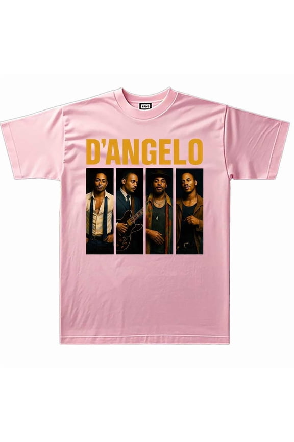 D'Angelo Pic T-shirt Summer Unisex Short-sleeved Fashion Y2K Casual Stylish Design Tee