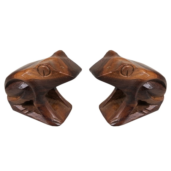 D-Art Collection Frog Mini Statue SET 2 pcs pcs Handmade Figurine