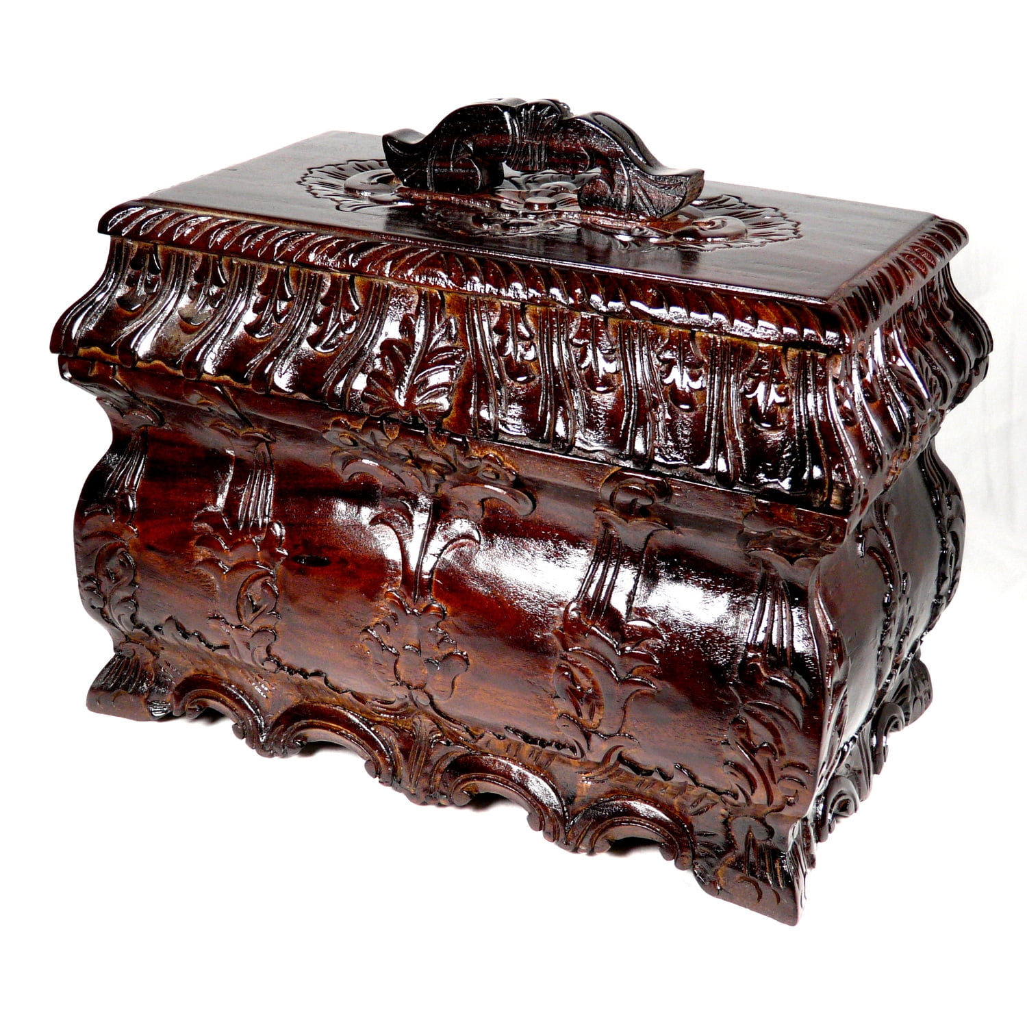 D ART COLLECTION D-Art Collection Mahogany Jewelry /Tea Box