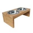thumbnail image 1 of D-Art Collection Pet Feeder Stand with 2 Bowls, 1 of 3