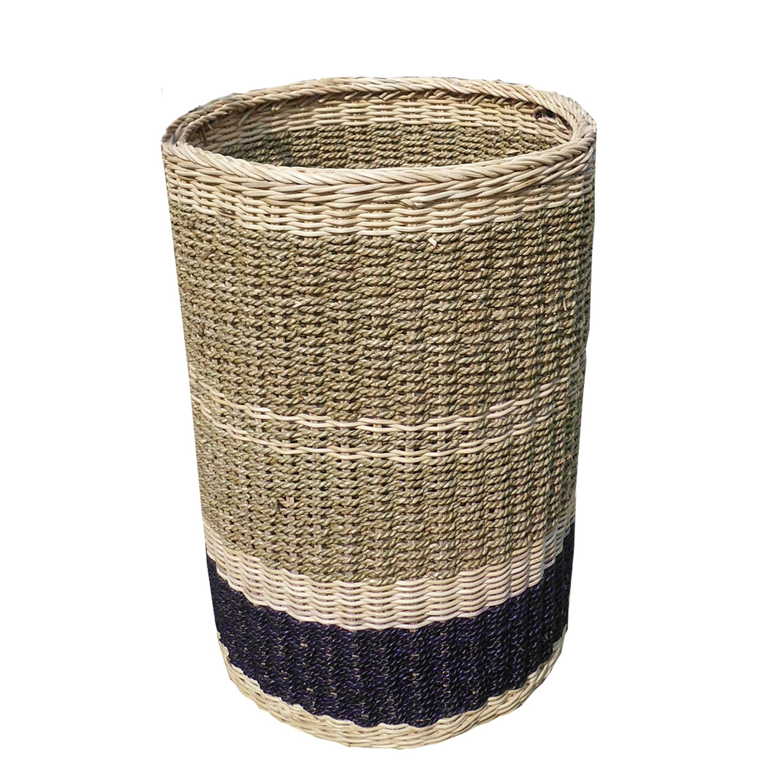 D-Art Collection Handcrafted Rattan Decorative Round Basket