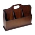 thumbnail image 1 of D-Art Collection Solid Mahogany Wood and Veneer Envelope Box in Dark Brown, 1 of 2