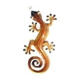 thumbnail image 1 of D-Art Collection Tin Metal and Iron Gecko Wall Decor in Orange, 1 of 1
