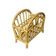 thumbnail image 1 of D-Art Collection Traditional Wicker/Rattan Curve Magazine Rack in Natural, 1 of 1