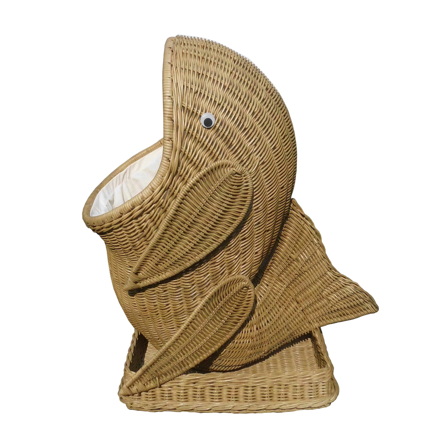 Dolphin Rattan Hamper