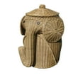 thumbnail image 1 of Elephant Rattan Hamper, 1 of 1