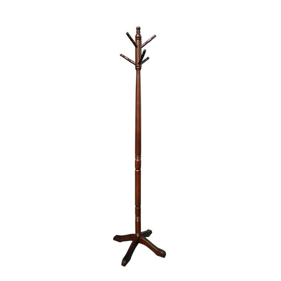 D-Art Hand-Crafted Mahogany Colonial Coat/ Hat Rack (Indonesia)