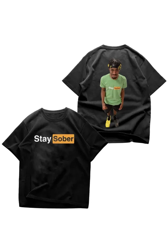 D'Aydrian Harding Stay Sober Merch D'Aydrian Harding Stay Sober T-Shirt