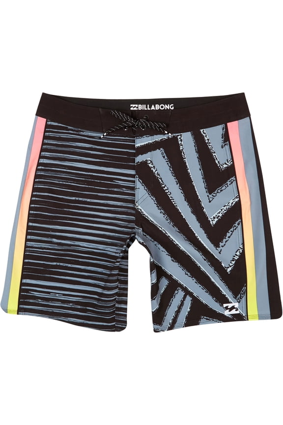 D Bah Airlite Mid Length Boardshorts [Black]