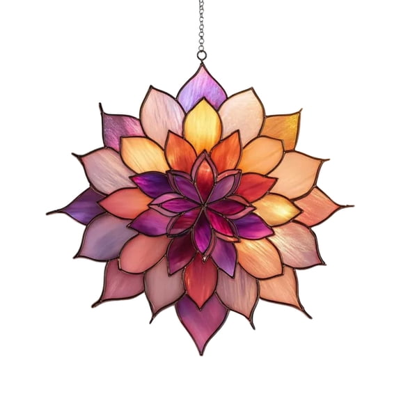 D Boho Style Pendant For Home Wall Decor Bohemian Inspired Acrylic Material 15Cm Size