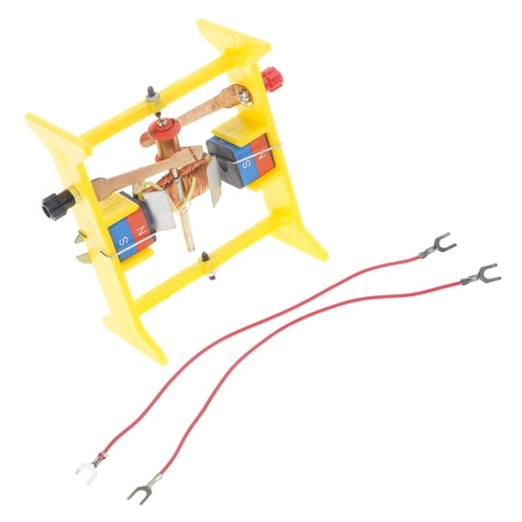 D C Motor Model for Electromagnetism Experiments in Schools Metal and Plastic for Long Terms Educational Applications