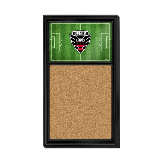 D.C. United 17.5" x 31'' Cork Field Note Board