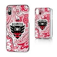 thumbnail image 1 of D.C. United Clear Pattern iPhone X/XS Case, 1 of 1