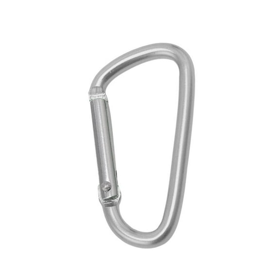 D Clip Carabiner Snap Spring Clasp Hook Keyring Camping Carabina 3 Small Ne