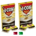 thumbnail image 1 of D-Con Bait Pellet Trays for Mice and Rats Pack of 2, Pre-Filled Mouse Poison, Indoor & Outdoor Rodent Control, Ready-to-Use Pest Killer Pre-Measured Bait Tray w/ 2 Snoep in Beperkte Oplage, 1 of 7