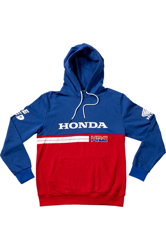 Honda HRC Mens Pullover Hoody Navy/Red MD