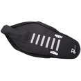 thumbnail image 1 of D'Cor Visuals KTM Black/Gray Ribbed Seat Cover (30-30-305), 1 of 1