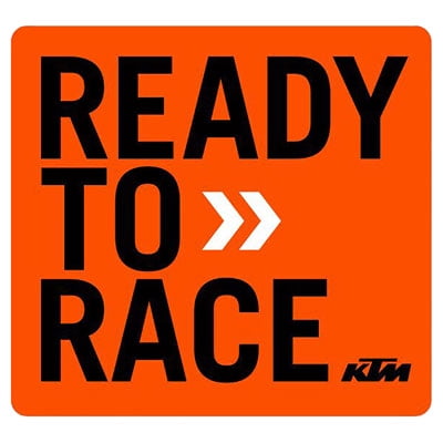 D'Cor Visuals KTM Ready To Race Decals 4"