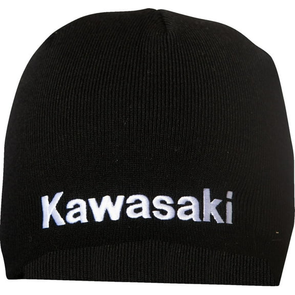 D'Cor Visuals Kawasaki Factory Beanie Hat Black